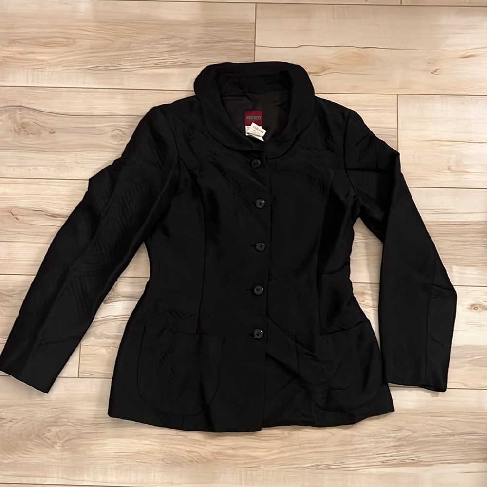 COPY - Black KENZO jacket with two packets